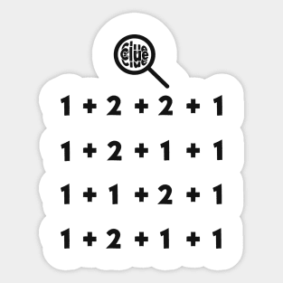 The_Clue_Number Sticker